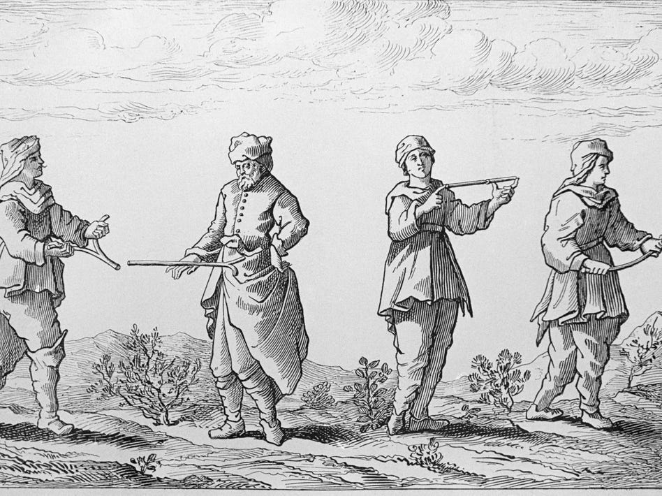 A divining rod is just another word for a pen by Grant Faulkner Medium