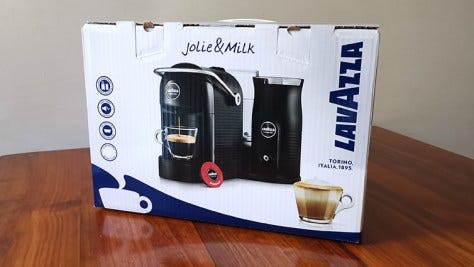 Lavazza Jolie and Milk review | Vic B'Stard's State of Play | by Darren  Price | Medium