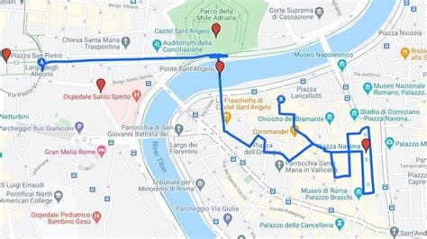 Walking Itinerary Rome