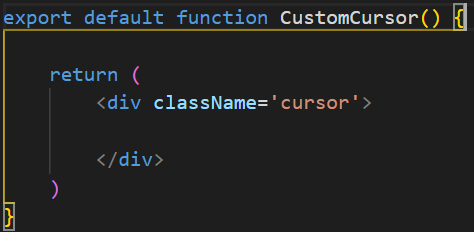 React: Custom Cursor (No Extra dependencies!) - DEV Community