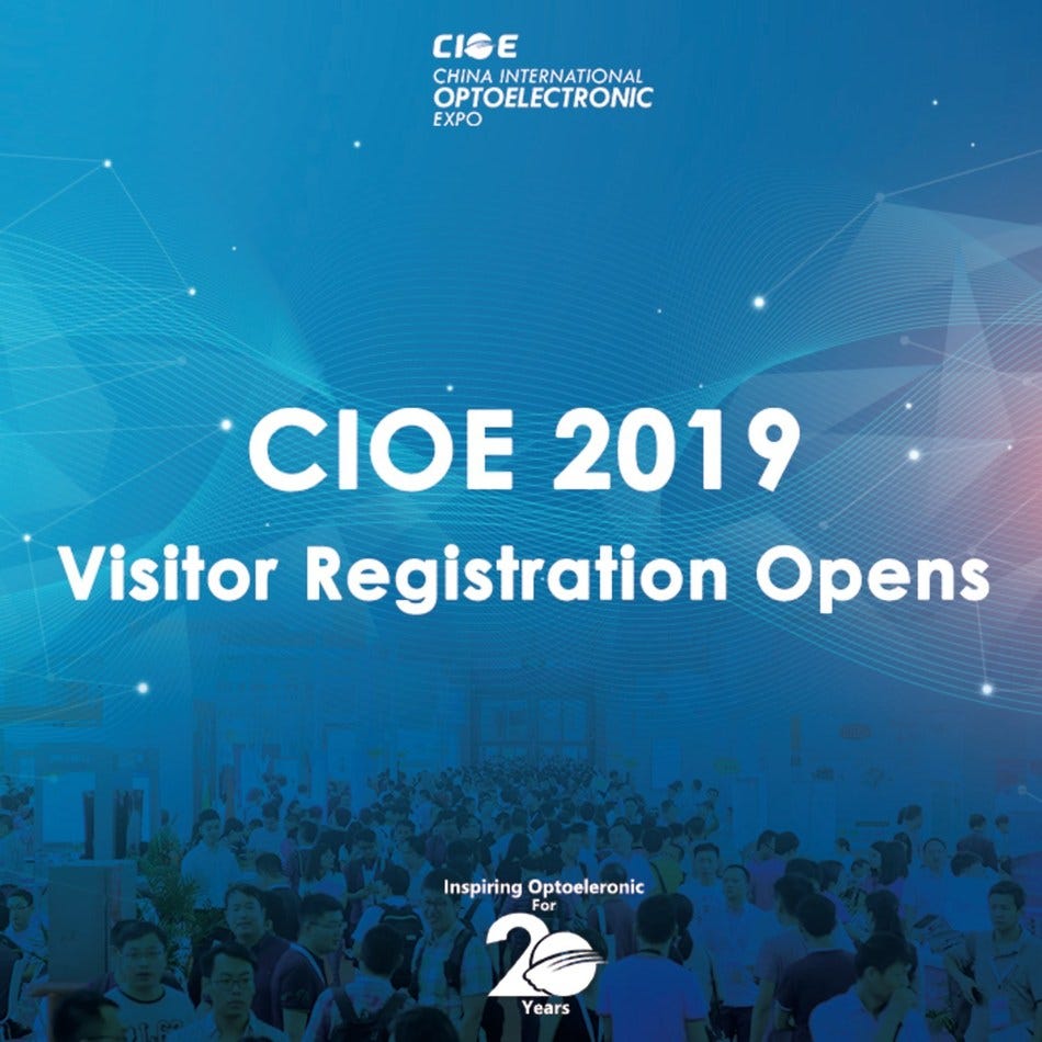 CIOE 2019 Visitor Registration Opens