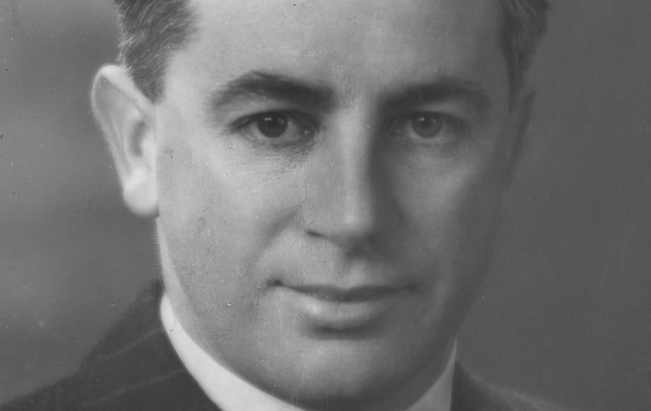 A photograph of Harold Holt from the National Library of Australia, 1940 (Wikimedia Commons)