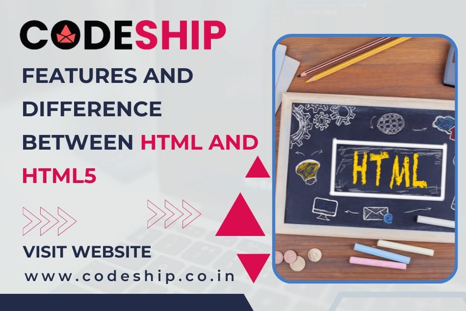 Features and difference between HTML and HTML5 | by Codeship ...