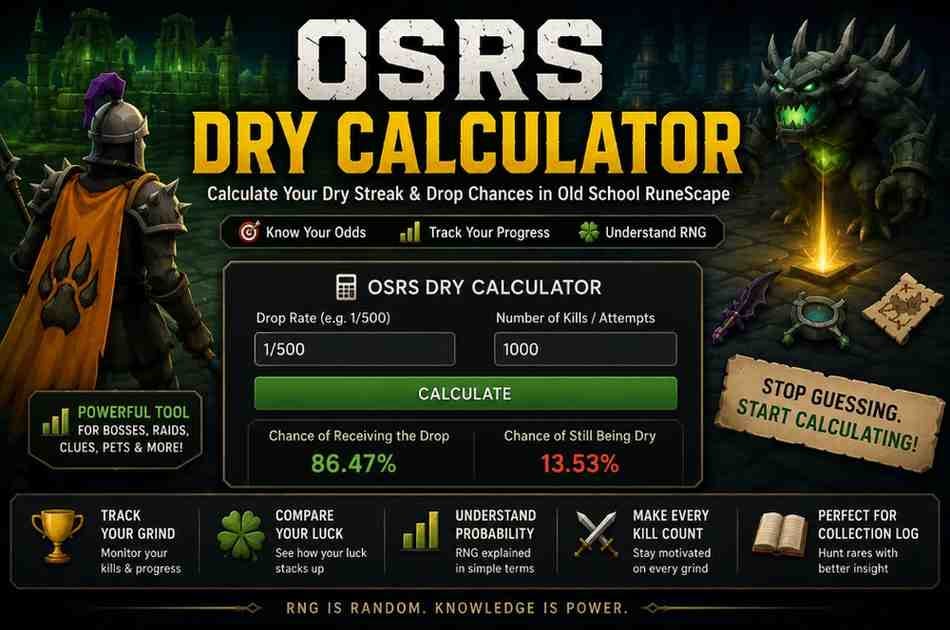 Why Some OSRS Players Go Thousands of Kills Without a Drop (And Why It’s Completely Normal)