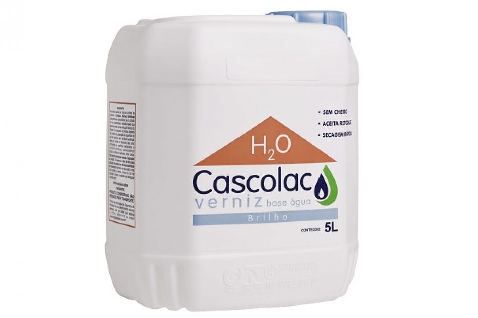 Verniz cascolac h2o preço