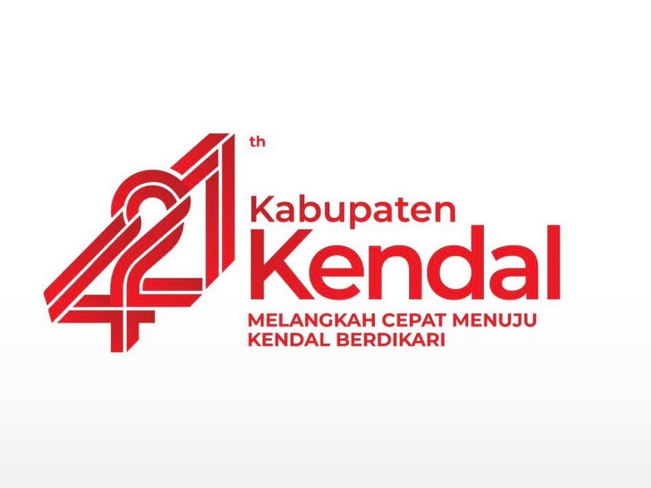 Logo 421 HUT Kabupaten Kendal yang Menggerakkan Makna