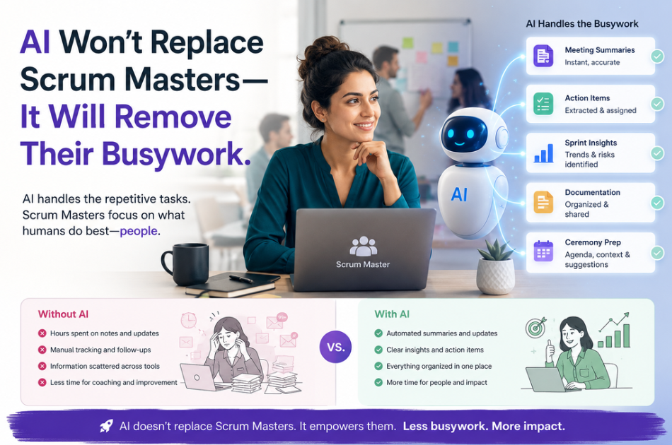 AI Won’t Replace Scrum Masters — It Will Remove Their Busywork