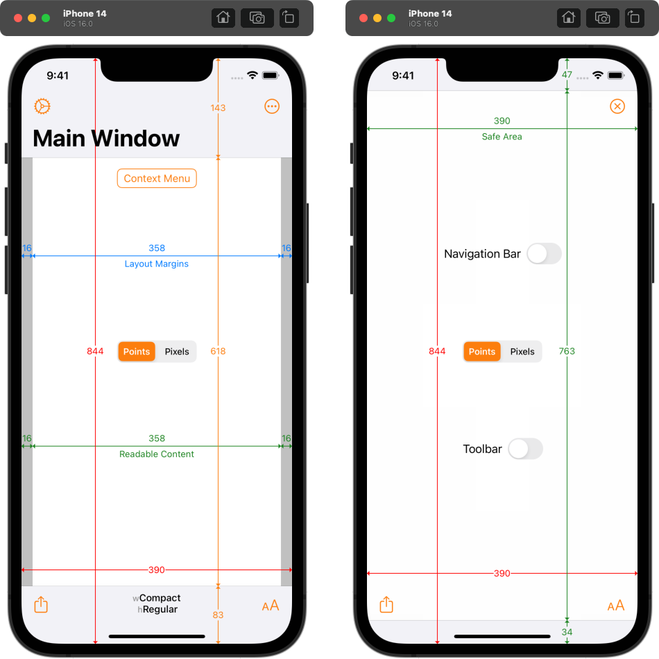 How iOS Apps Adapt to the various iPhone 14 Screen Sizes | by Geoff  Hackworth | Medium