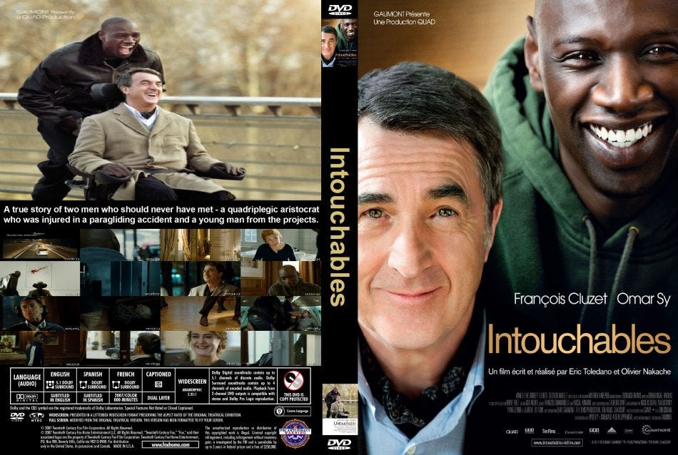 The Intouchables: A Humorous Dive into a Sparkling Friendship. | by Devansh  Mittal | Cinema Reviews | Medium