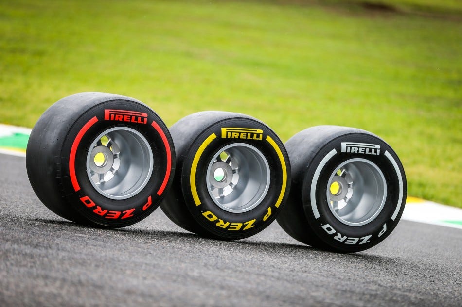 How Do F1 Tyres Work?. Tyres, tyres, tyres. It's all you hear… | by Ekagra  Gupta | ProjectF1 | Medium