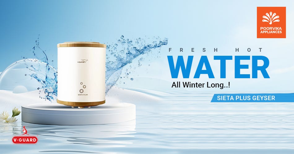 Affordable and Reliable Water Heater You Need: V-Guard Sieta Plus Storage  Water Heater | by John D | Sep, 2023 | Medium
