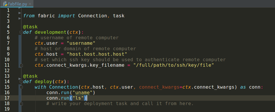 Automate Deployment With Fabric Python | by ravi | gopyjs | Medium