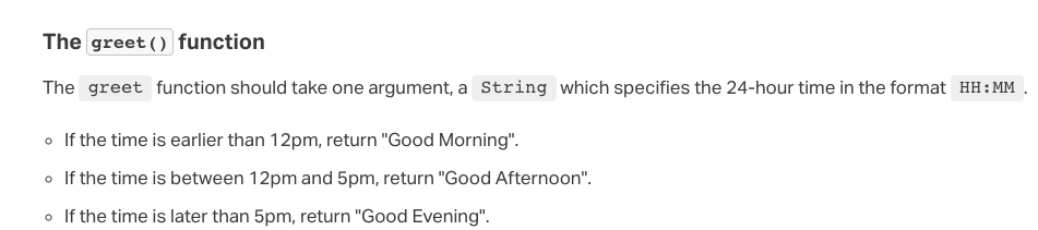 Time and Greetings in a JavaScript Function | by Carlie Anglemire | Medium