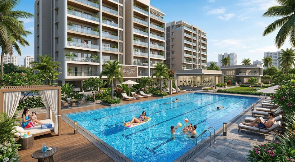Apartments with Swimming Pool in Chennai: Why This Lifestyle Amenity Is Worth the Investment