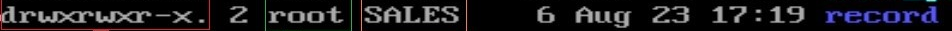 decode the drwx-