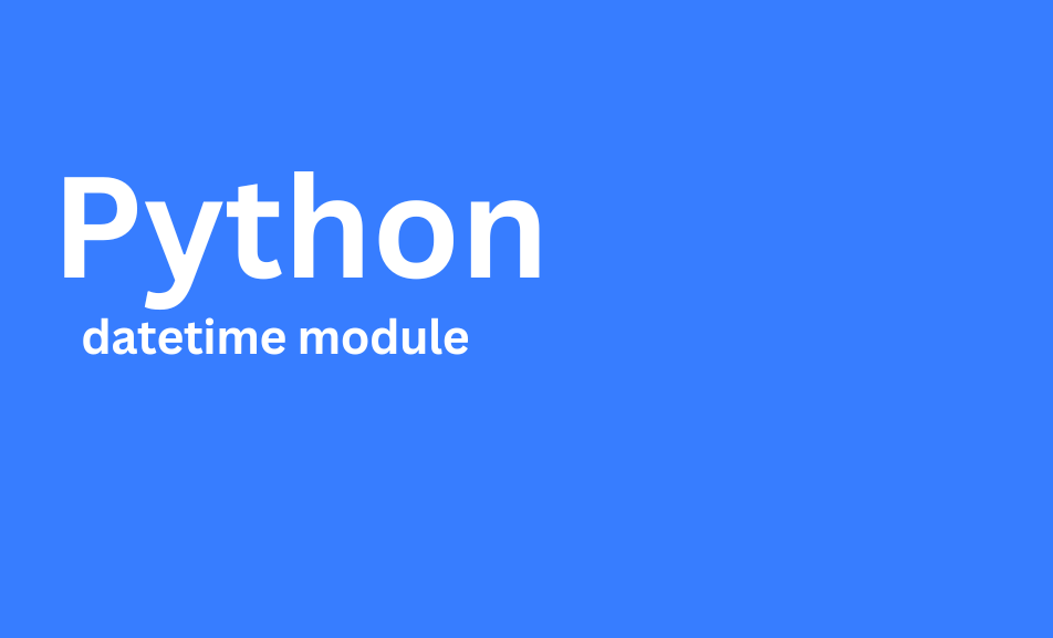 Python’s datetime module | by Abhijeet kumar | Medium