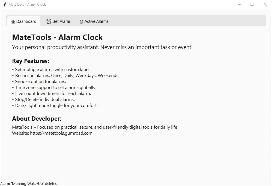 Build a Modern Alarm Clock with Python and Tkinter | by Mate ...