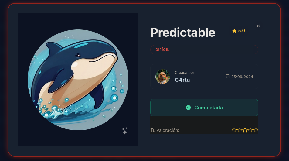 Write-Up Máquina Predictable DockerLabs — Hard [ES]
