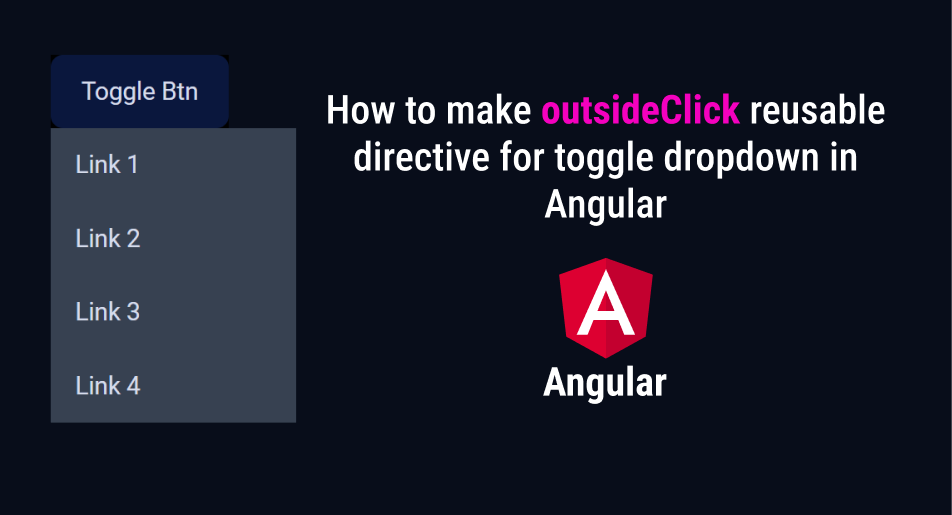 How to close the dropdown or anything when clicking outside in the