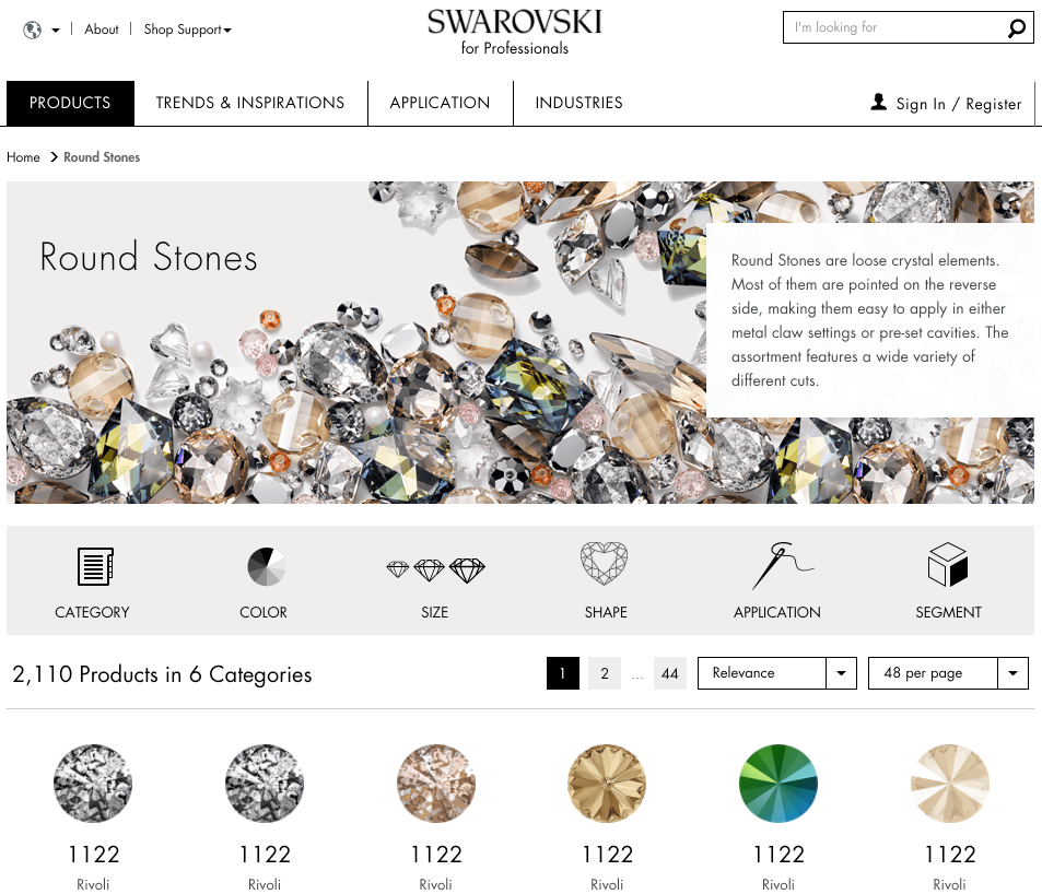 How Swarovski and other brands make their B2B eCommerce websites? | by TMO  Group | Medium