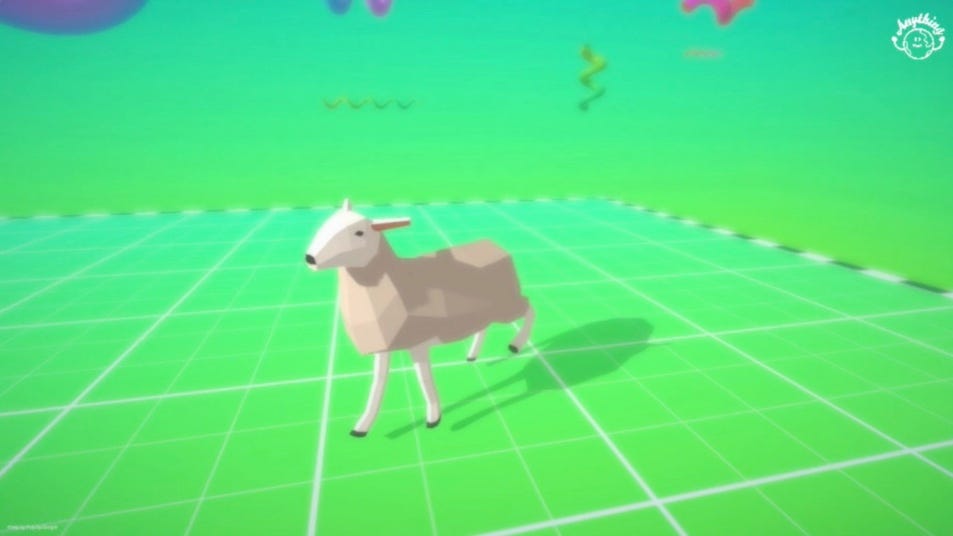 Pink No Sweat$: A 3D Music Game Made Easy With Anything World, by gordon, Anything World