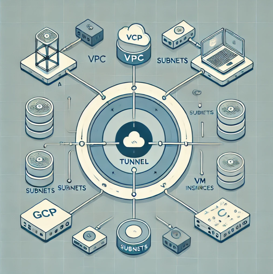 Creating a VPN tunnel between two GCP projects