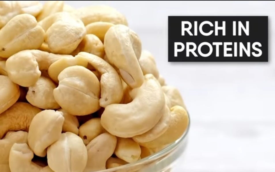 Benefits of Cashews for human health Controls Blood Sugar Levels