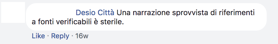 Peccato non sia anche un momento di grande informazione, confronto e dialogo.