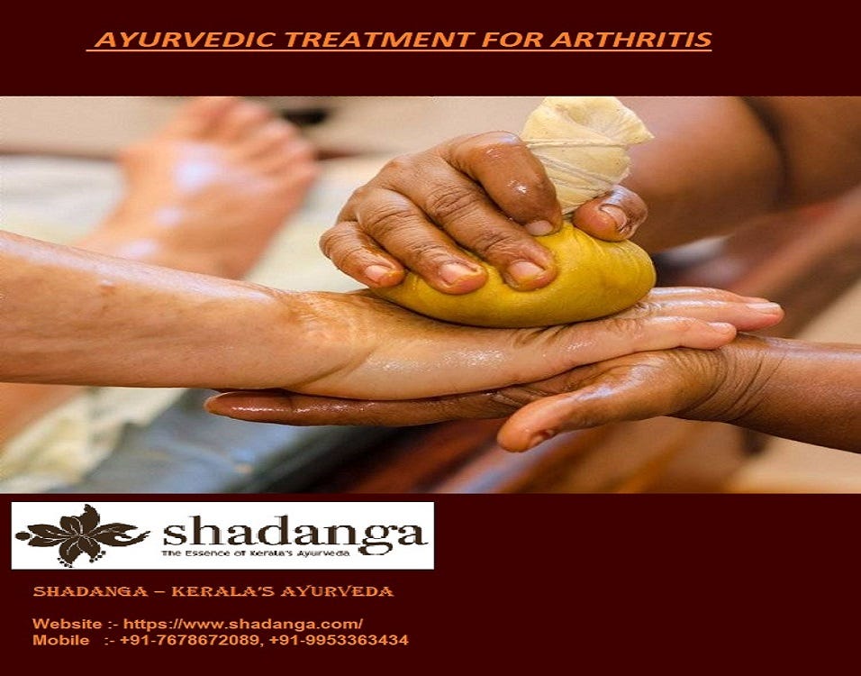 Ayurvedic Treatment for Arthritis by Shadanga — Kerala’s Ayurveda