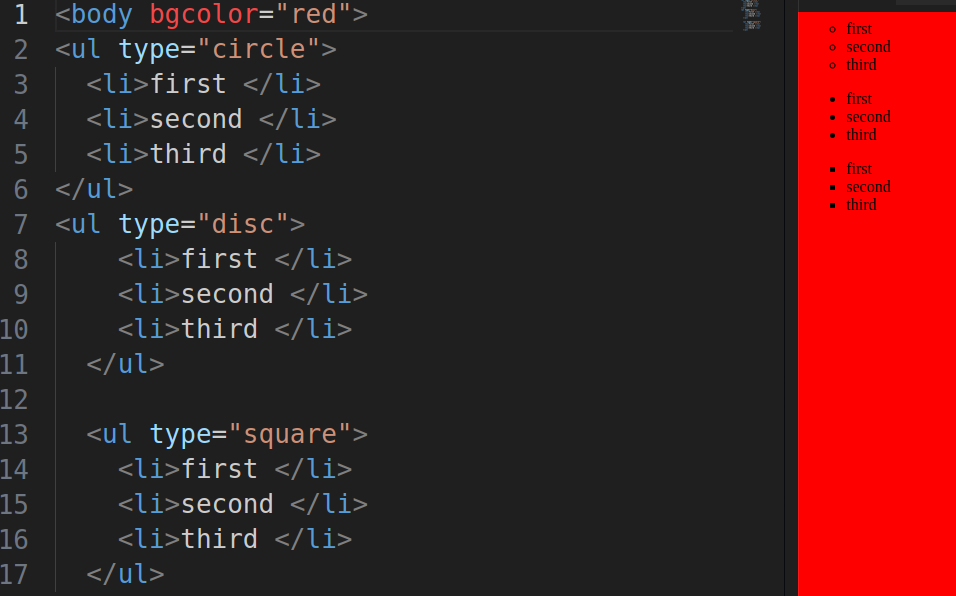 HTML Lists. There is two type of list in html first | by Abi | Aug ...