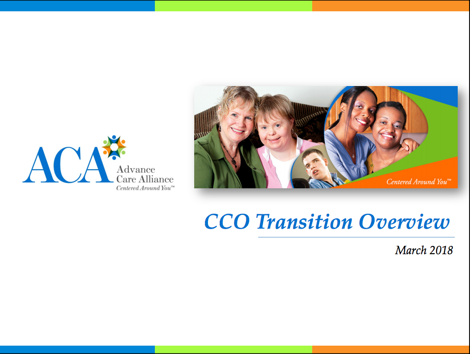Video Recording of the April 17th Meeting Regarding the Transition from Medicaid Service…