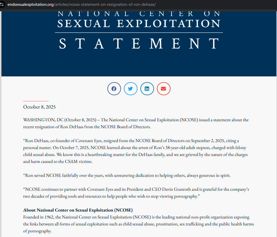 The Washington Examiner carries Water for Fascist Repression from NCOSE.