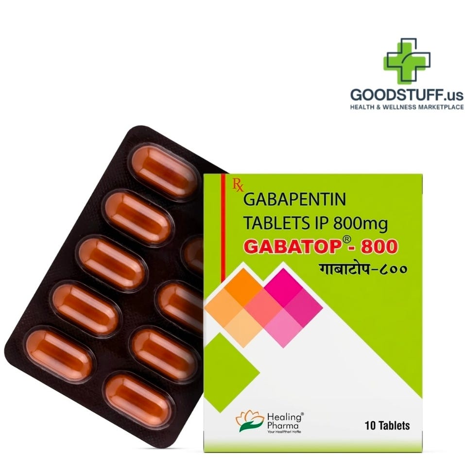 Buy Gabapentin Gabatop 800mg: Real Relief When Nerve Pain Won’t Quit