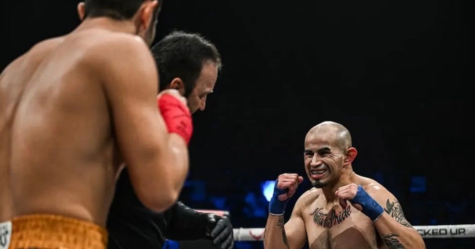 Ruben “The Beast” Arroyo is a professional bare-knuckle fighter