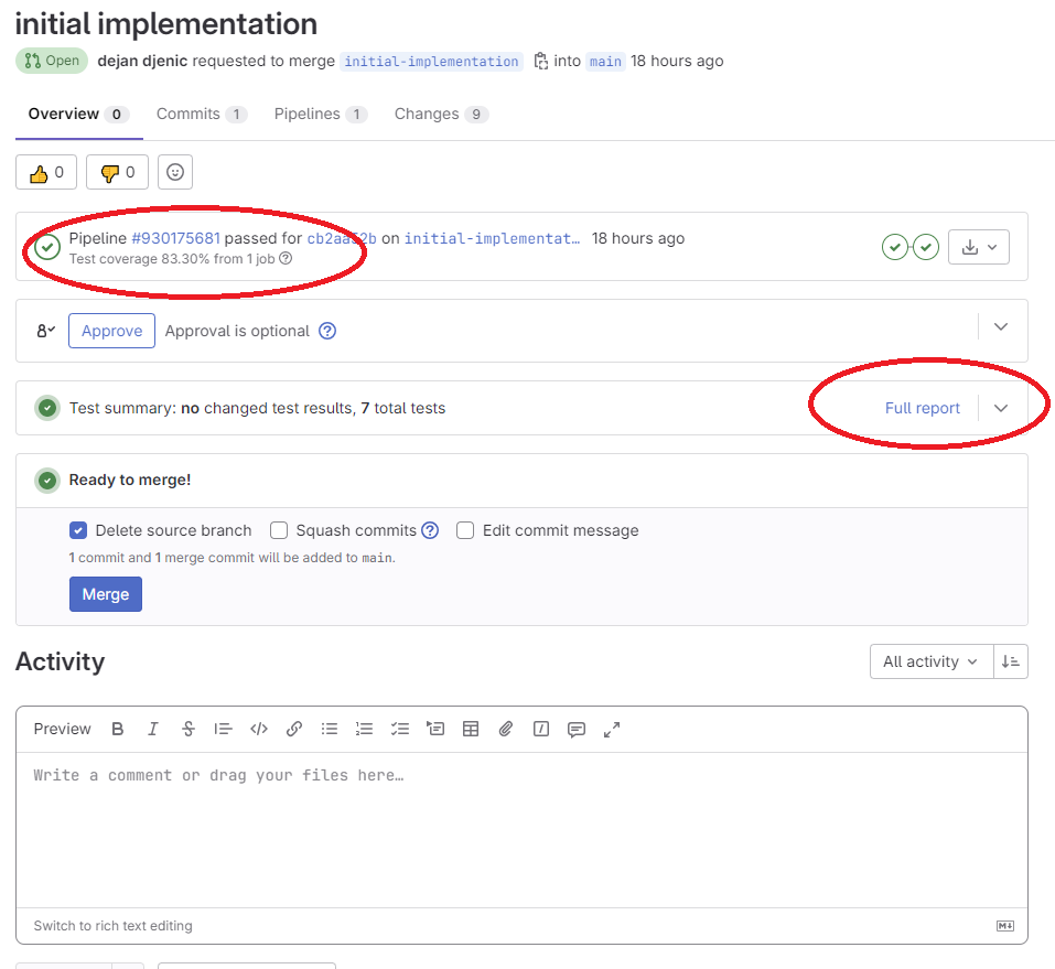 Enhancing Test Visualization on GitLab with .NET Projects | by Dejan ...