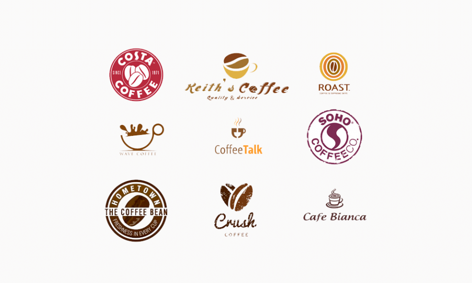 Cafe logos 20 creative ideas. Your business efficiency depends… by