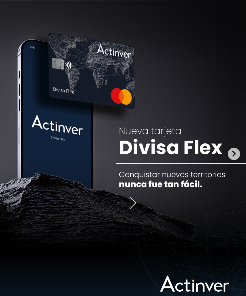 Actinver presenta Divisa Flex con tecnología de Pomelo