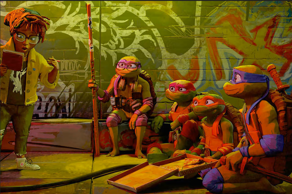 Teenage Mutant Ninja Turtles: Mutant Mayhem, Reel World