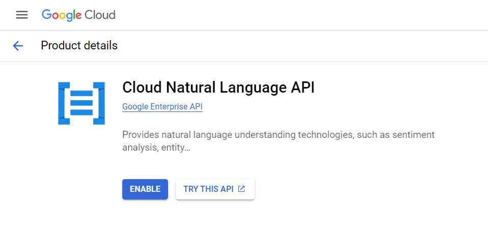 How to Use the Google Natural Language API using Rest API Endpoint | by ...