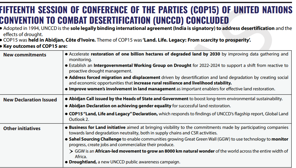 UNCCD COP15 adopts 38 decisions, including on tenure, migration and gender, that highlight the role…