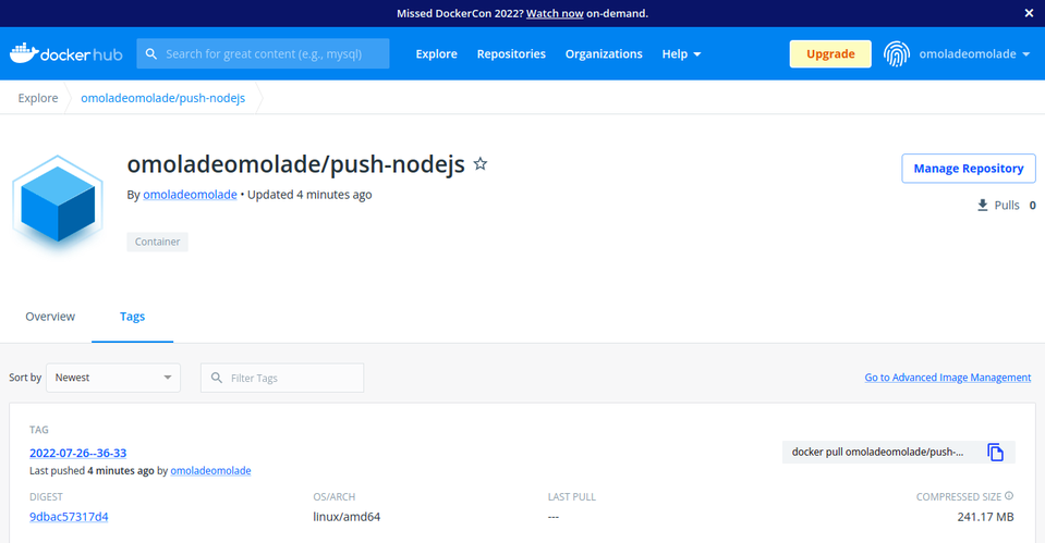 Use GitHub Actions to Build and Push Docker Images to Dockerhub Once a Pull  Request is Merged | by Omolade Ekpeni | FAUN — Developer Community 🐾