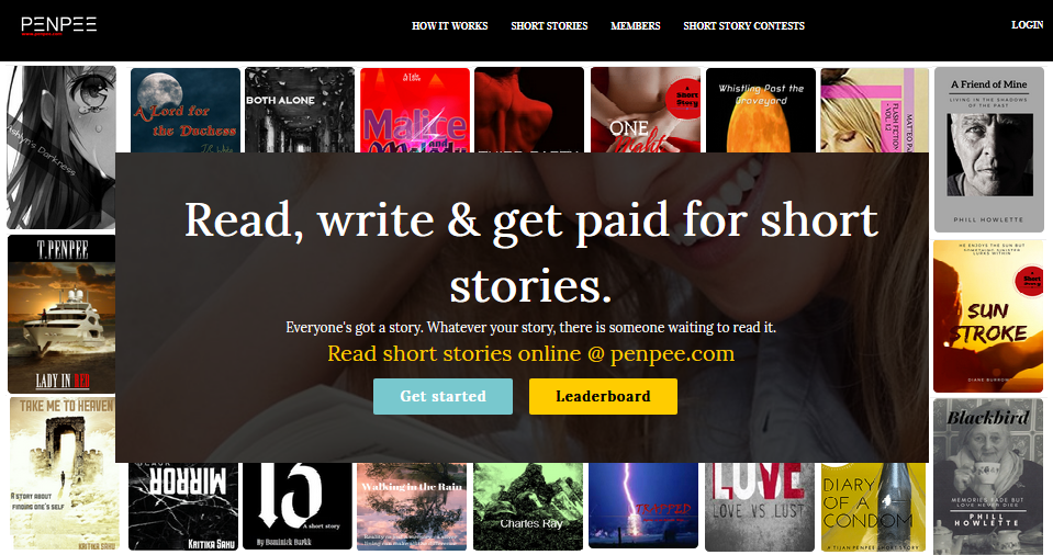 Get Paid To Write Short Stories at Penpee.com With Advance Content Earning for Writers.
