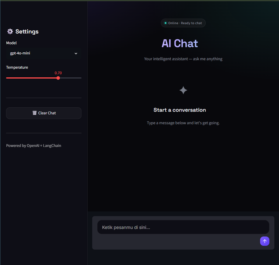 Simple AI chat bot built with LangChain and OpenAI GPT.