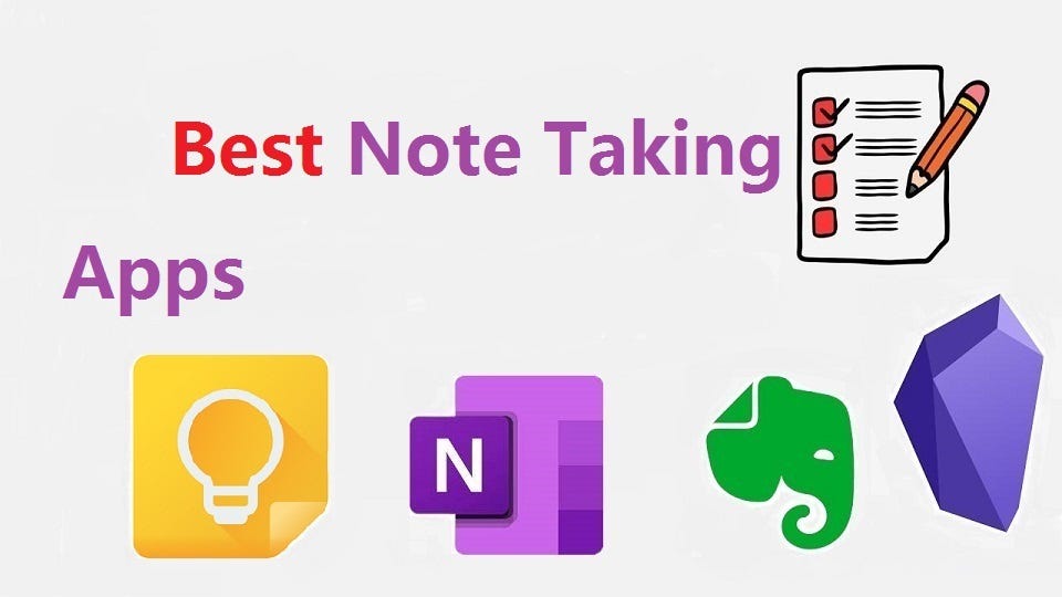 Best apps for Taking Notes on iPad, Android, PC and Mac by Tianpujun
