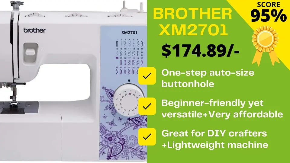 Brother XM2701 Sewing Machine Review: Can't Believe This Negative!, by  Online Sewing mahcine