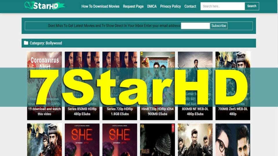 7StarHD. 7StarHD is a website that provides a… by Dubsmashmovie Medium