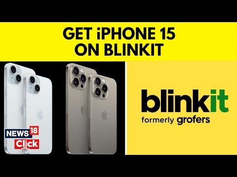 Apple iPhone 15 is now available on Blinkit with 10-minute delivery option:  Here are the details - India Today