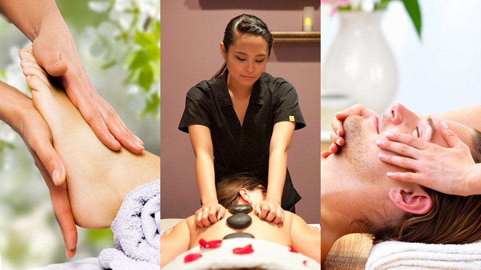 Spa and massage discount