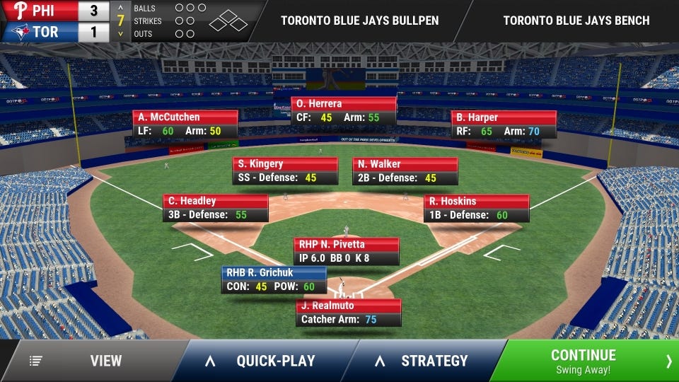 OOTP Go Comes To iPhones. The best baseball simulation game, Out… | by  Michael Sunderland | The Dugout | Medium