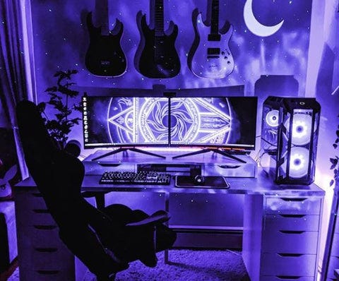 Creating the Ultimate Gaming Setup: A Step-by-Step Guide to Setting Up Your  Gaming Room with the Perfect Color Theme, by Kane